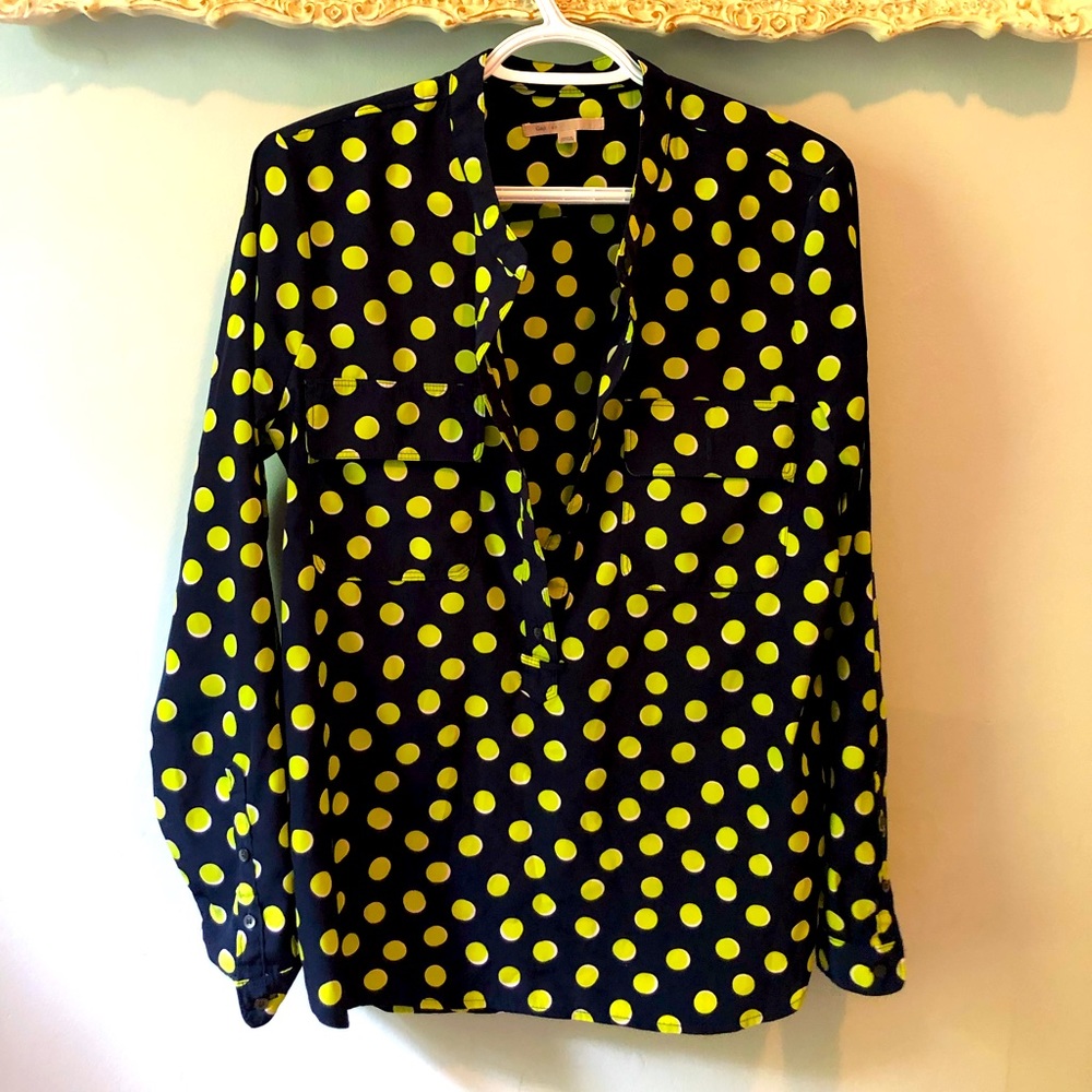 Long sleeved blouse. Brand: Gap.